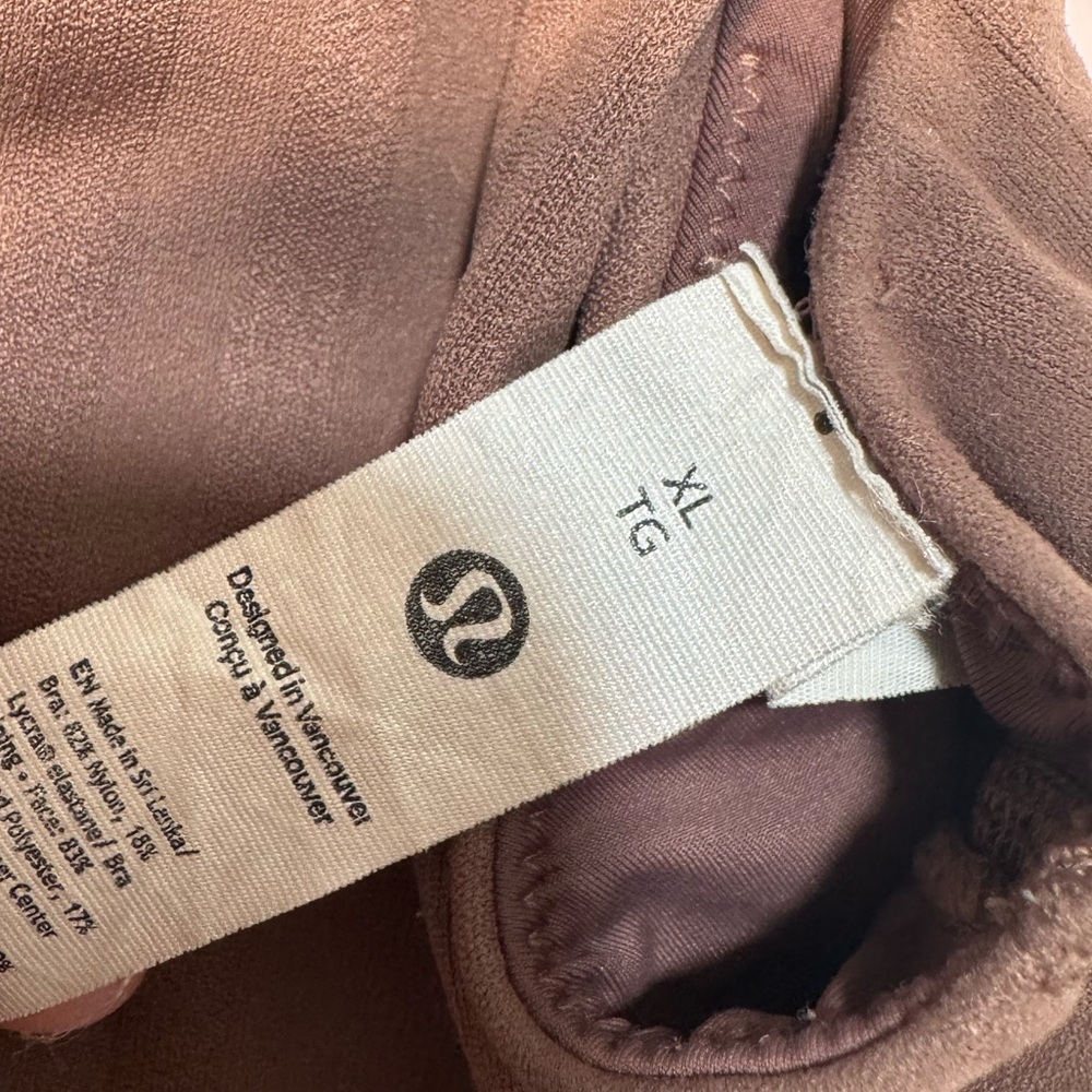 Lululemon Wunder Under Bra *Light Support *Tonal Stripe EUC Size XL - Picture 6 of 7